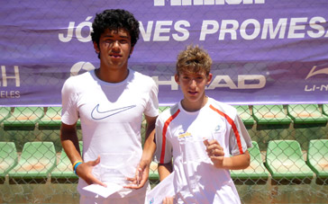 Akmadzhon Mukhamad y Mario Vilella, finalistas en el 2010.