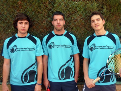 Ernesto Correa, Alberto Feliu y Pere Cabello.