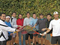 El Open de Australia se inicia en juegatenis.com el sábado, 3 de octubre. Los jugadores ya preparan sus raquetas.