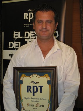 Javier Martí, consejero delegado de la Ciudad de la Raqueta.